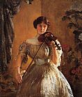 Joseph DeCamp The Kreutzer Sonata painting